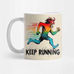 Keep Running Mug